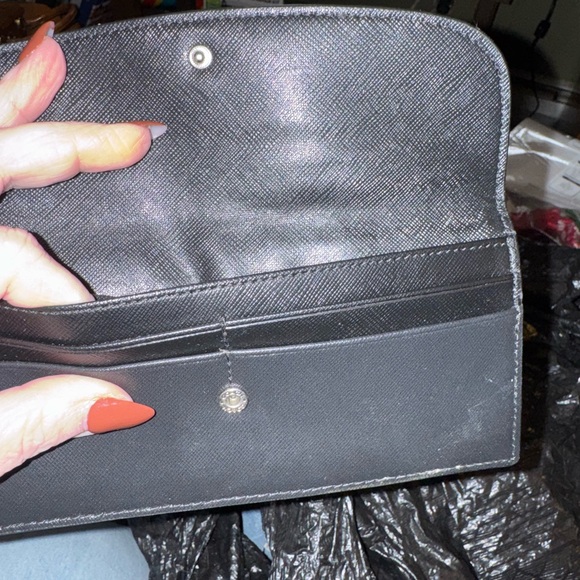Coach Black Leather Clutch - Picture 4 of 4